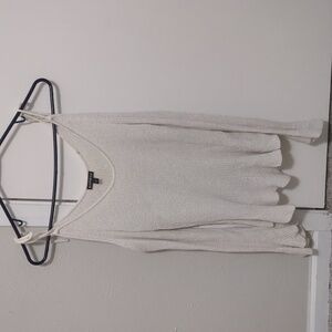 Express tie shoulder knit shirt